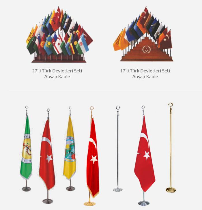 Bayrak Setleri ve Makam Direkleri