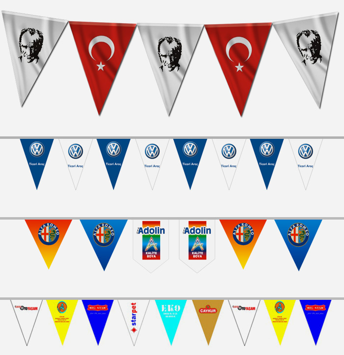 İpe Dizili Flamalar